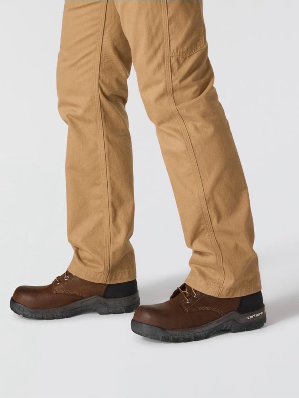 Carhartt Tan Work Pants with Utility Pocket - Picture 6 of 6